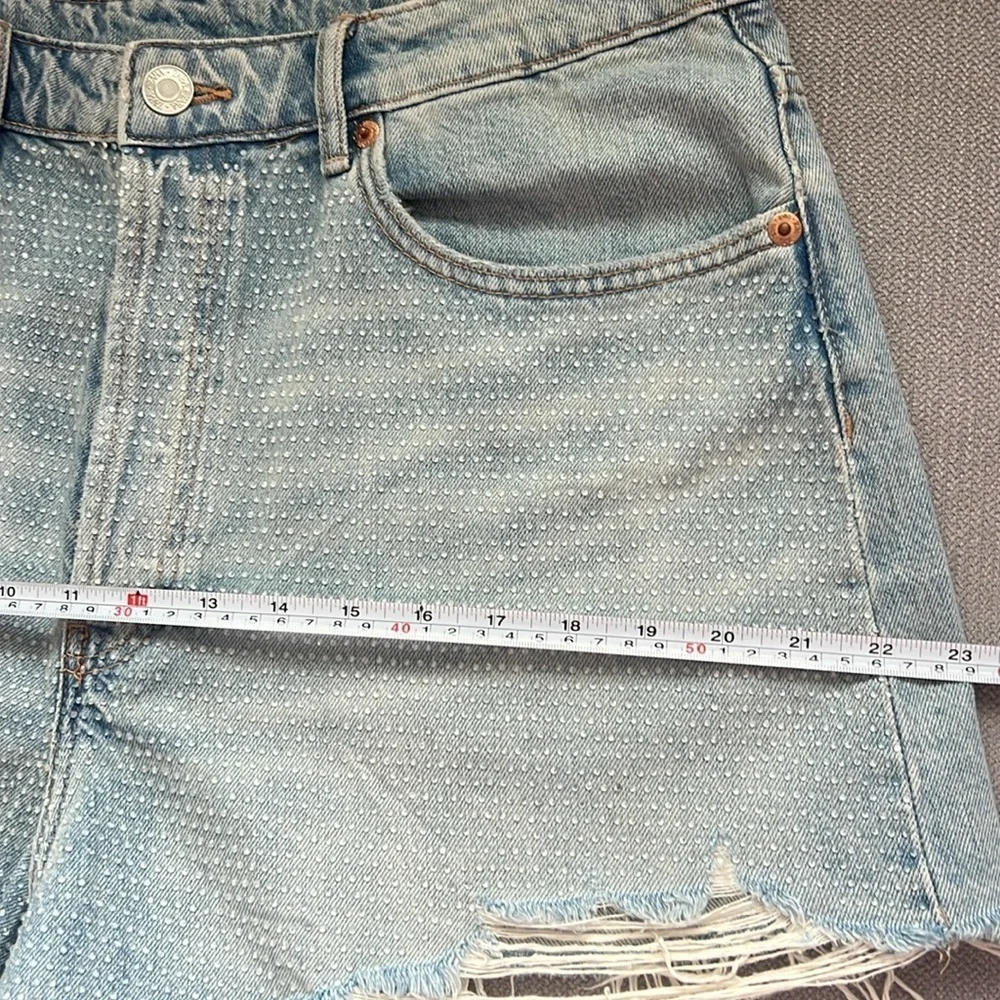 Zara Blue Denim Women's Shorts